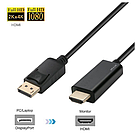 Кабель Display Port - HDMI 1.8м