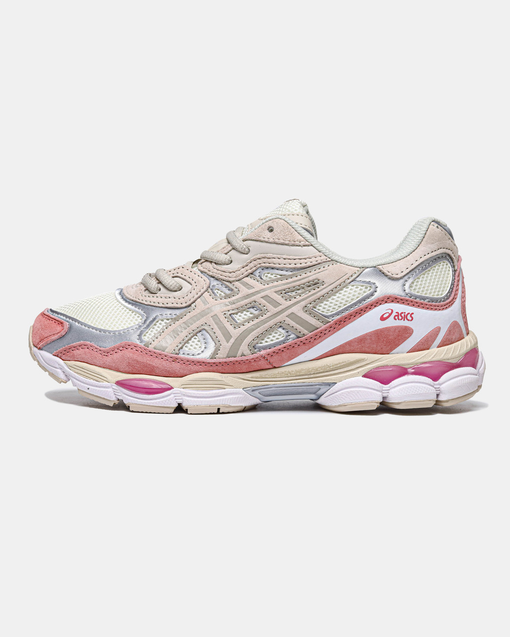 Жіночі Кросівки Asics Gel-NYC Cream Mineral Beige Pink / Асікс Гел-НІС Мінерал Кремовые с Розовым