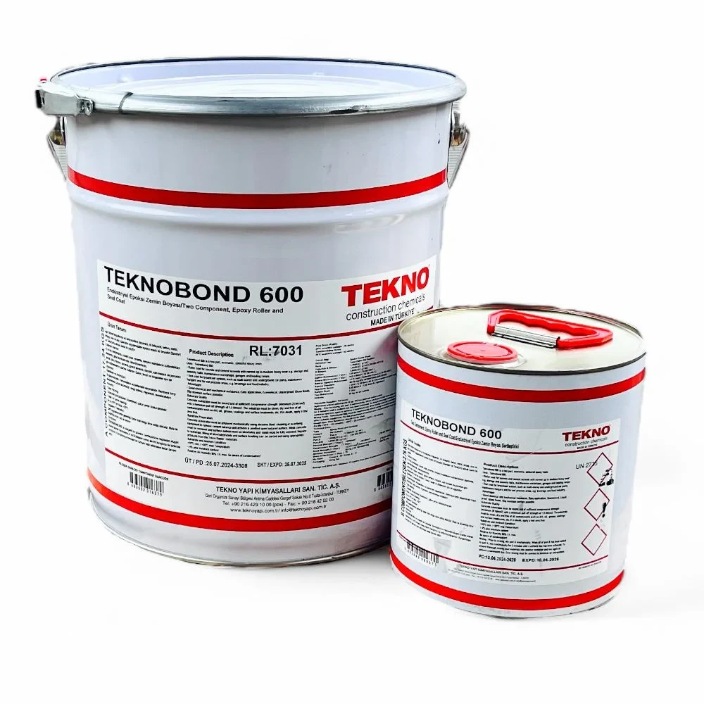 Епоксидна фарба для бетонних підлог Teknobond 600 біла (RAL 9003) 20 кг
