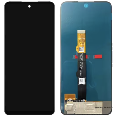 Дисплей (екран) для Motorola XT2233-2 Moto G42 чорний, OLED, фото 1