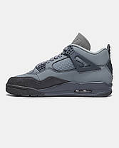 Чоловічі Кросівки Nike Air Jordan 4 Retro Paris Olympics Grey / Найк Аїр Джордан 4 Ретро Паріс Олімпікс Сірі, фото 5