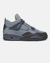 Чоловічі Кросівки Nike Air Jordan 4 Retro Paris Olympics Grey / Найк Аїр Джордан 4 Ретро Паріс Олімпікс Сірі, фото 3