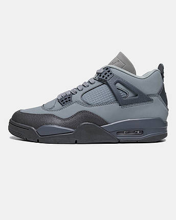 Чоловічі Кросівки Nike Air Jordan 4 Retro Paris Olympics Grey / Найк Аїр Джордан 4 Ретро Паріс Олімпікс Сірі, фото 1