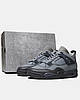 Чоловічі Кросівки Nike Air Jordan 4 Retro Paris Olympics Grey / Найк Аїр Джордан 4 Ретро Паріс Олімпікс Сірі, фото 6