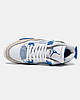 Кросівки Nike Air Jordan Retro 4 Military Blue / Найк Аїр Джордан Ретро 4 Мілітарі Білі з Синім, фото 9