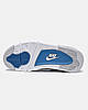 Кросівки Nike Air Jordan Retro 4 Military Blue / Найк Аїр Джордан Ретро 4 Мілітарі Білі з Синім, фото 10