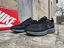 Чоловічі кросівки Nike Air Zoom Pegasus 34 Black Grey чорні з сірим, фото 4