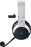 Bluetooth-гарнітура Razer Kaira Pro Hyperspeed for PS5 (RZ04-04030200-R3G1) ( білий/чорний ) DS, фото 4