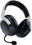 Bluetooth-гарнітура Razer Kaira Pro Hyperspeed for PS5 (RZ04-04030200-R3G1) ( білий/чорний ) DS, фото 5
