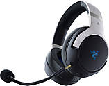 Bluetooth-гарнітура Razer Kaira Pro Hyperspeed for PS5 (RZ04-04030200-R3G1) ( білий/чорний ) DS, фото 7