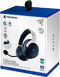 Bluetooth-гарнітура Razer Kaira Pro Hyperspeed for PS5 (RZ04-04030200-R3G1) ( білий/чорний ) DS, фото 9