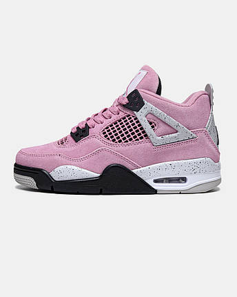 Жіночі Кросівки Nike Air Jordan 4 Retro Orchid Pink / Найк Аїр Джордан 4 Ретро Орхід Рожеві, фото 1