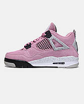 Жіночі Кросівки Nike Air Jordan 4 Retro Orchid Pink / Найк Аїр Джордан 4 Ретро Орхід Рожеві, фото 5