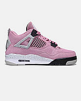 Жіночі Кросівки Nike Air Jordan 4 Retro Orchid Pink / Найк Аїр Джордан 4 Ретро Орхід Рожеві, фото 4