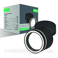 Накладний поворотний світильник Hi-Tech ML418-1 GX53 чорний 82×93 мм