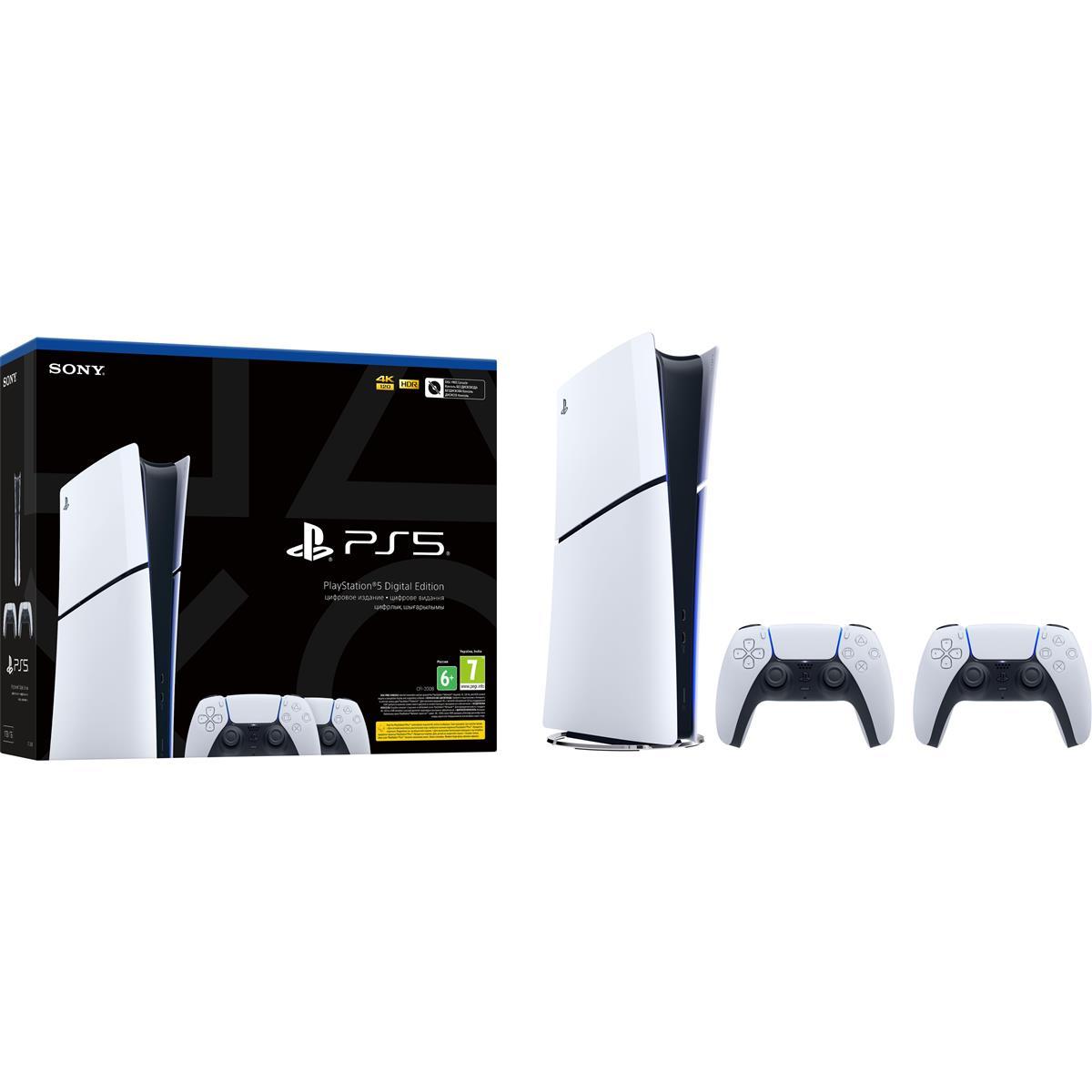 Ігрова приставка Sony PlayStation 5 Slim Digital Edition (1000042066) ( white ) DS