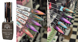 Гель-лак Global Fashion Galaxy Aurora Cat Eye #6, 8 мл