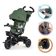 Триколісний велосипед Kinderkraft Spinstep Pastel Green (KRSPST00GRE0000), фото 6