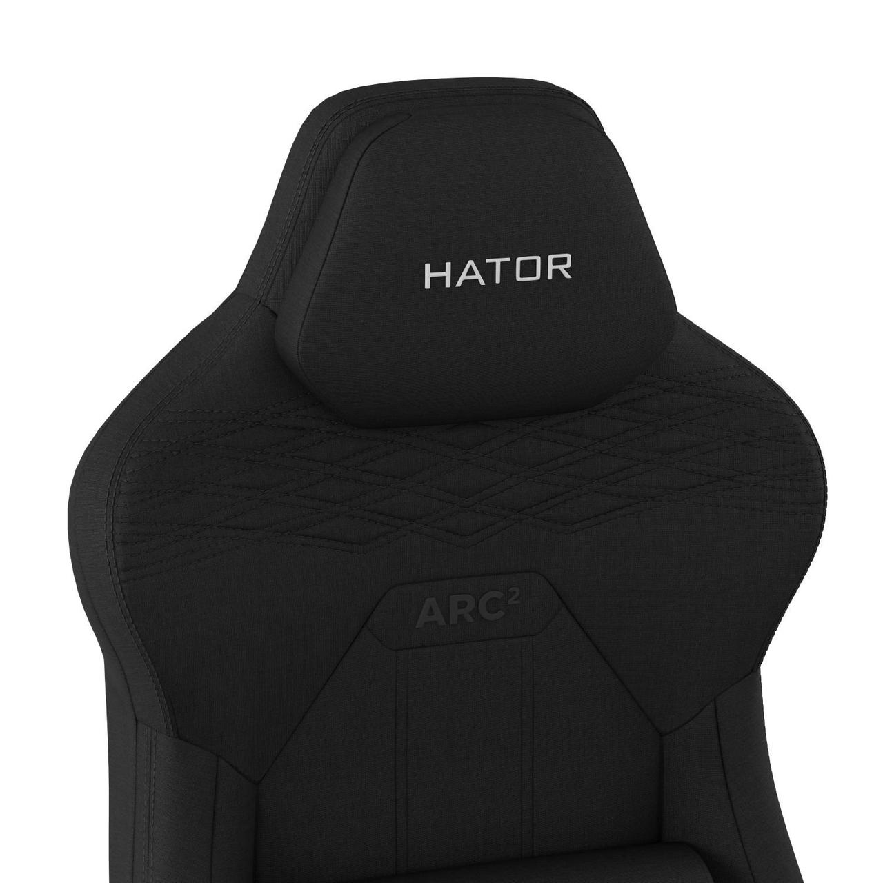 Крісло для геймерів Hator Arc 2 XL Fabric Black (HTC2100) ( Чорний ) DS