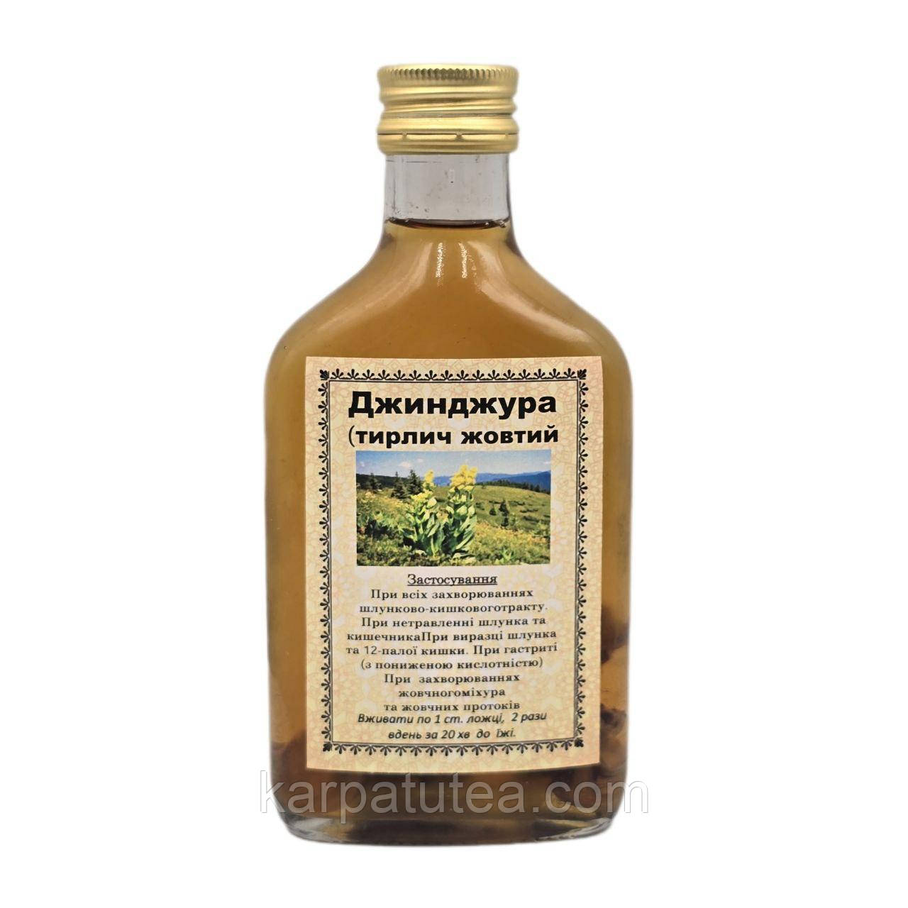 Настоянка тирлича жовтого (джинджура), 200 мл