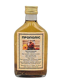 Настоянка прополісу 70°, 200 мл