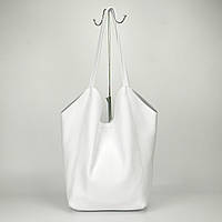 Сумка жіноча з натуральної шкіри BagTur 67 флотар Колір білий