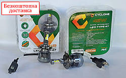 Лампи LED Cyclone H4 type-47 5500k 9800Lm 45W 12V 24V Can