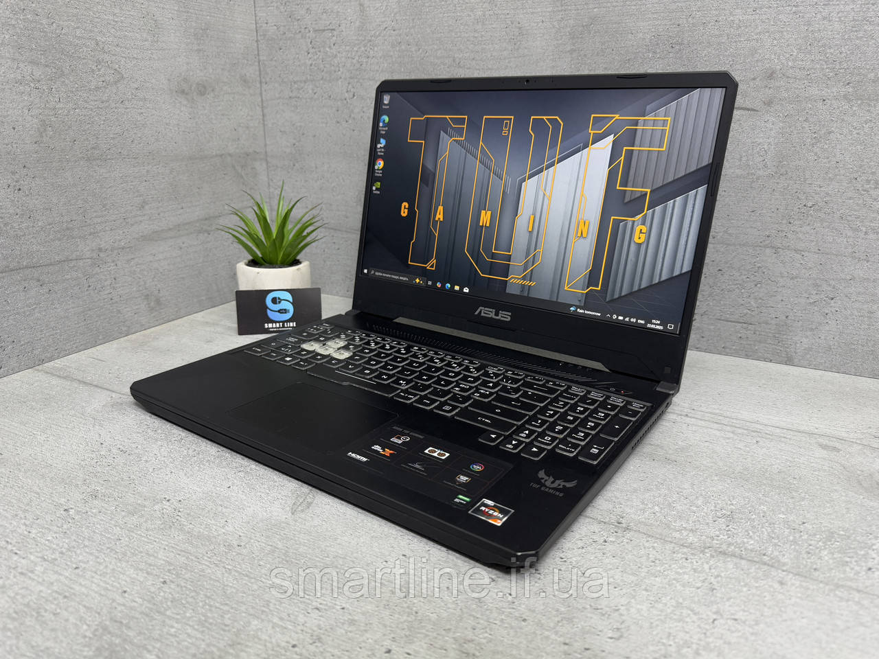 GTX 1660 16gb ddr4 512 ssd Ігровий ноутбук Asus TUF FX505D Ryzen 7