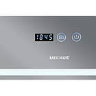 Дзеркало для ванної кімнати MIXXUS STYLE MR03-70x50 (годинник, LED-підсвічування, антизапотівання) MI6006, фото 4