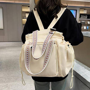 Сумка органайзер, сумка-трансформер, шопер органайзер для мам спортивна, дорожня молочнаКод 00-0539