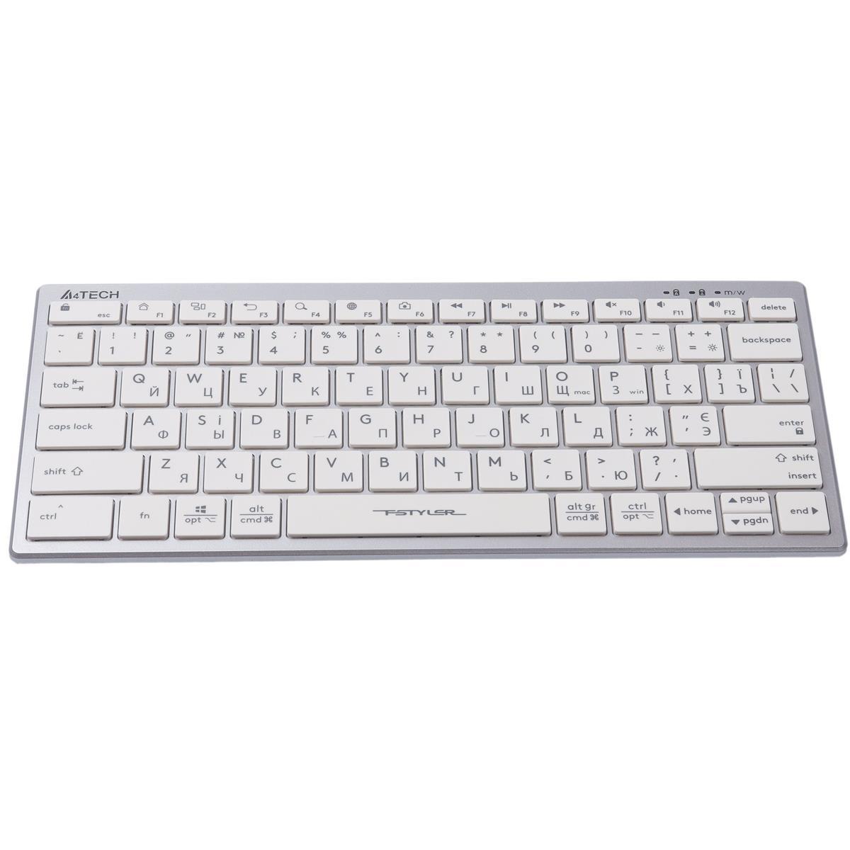 Клавіатура A4Tech Fstyler FX-51 White ( Білий ) DS