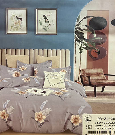 Постільна білизна Koloco Flanel в сумочці Двохспальний розмір, фото 1