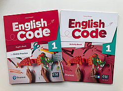 Комплект English Code 1 Student's Book + WorkBook (Підручник + робочий зошит)