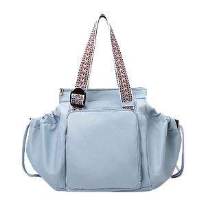 Сумка органайзер, сумка-трансформер, шопер органайзер для мам спортивна, дорожня блакитна Код 00-0525