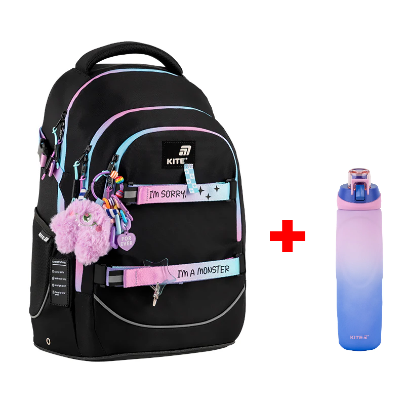 Рюкзак Kite Education teens K25-727M-2 + пляшка в подарунок
