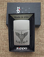 Оригінальна бензинова запальничка Zippo з лазерним гравіюванням ДШВ / Десантно-штурмові війська України