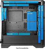 Корпус Chieftec Apex Lumo Black (GA-01B-L-OP) Без БЖ ( Black ) DS, фото 11