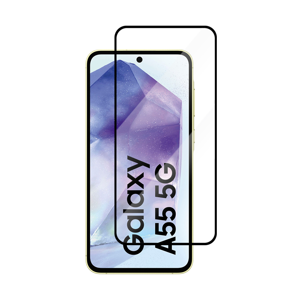 Захисне скло Mocolo для Samsung Galaxy A55 5G Full Glue 5D Black (0.33 мм)