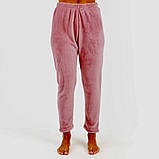 Рожева жіноча піжама з сердечками, фото 5