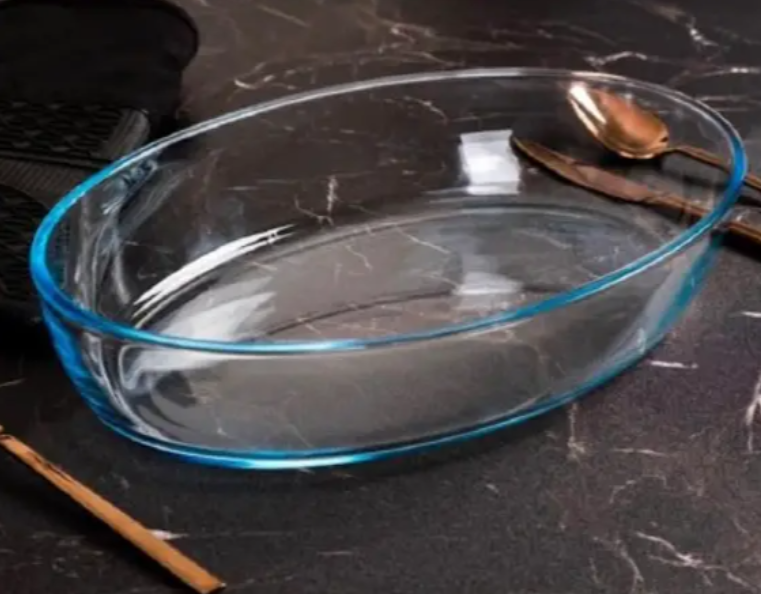 Скляна форма Pasabahce Борарт овальна 3543 мл (348*240*60 мм) (45074), фото 1