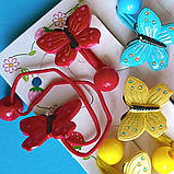 Гумка для волосся 12 шт. різні кольори, фото 2