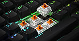 Клавіатура Hator Rockfall 3 Mecha TKL Wireless Orange Black (HTK850UA) Чорний DS, фото 11