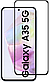 Захисне скло Mocolo для Samsung Galaxy A35 5G Full Glue 5D Black (0.33 мм), фото 4