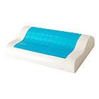 Ортопедична подушка для сну з охолоджуючим гелем і ефектом пам'яті Memory Foam 60x40 см Силіконова ортопедична подушка, фото 9