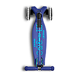 Самокат триколісний MICRO Maxi Deluxe LED, Blue, фото 6