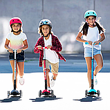 Самокат триколісний MICRO Maxi Deluxe LED, Blue, фото 7