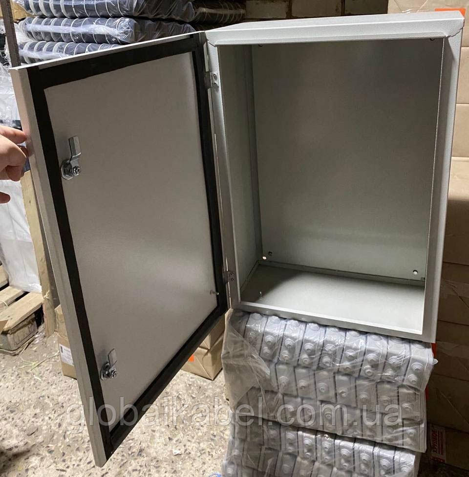 Щит, ящик, бокс монтажний герметичний 500х400х200, метал 0,8 мм IР54 Nova, фото 1