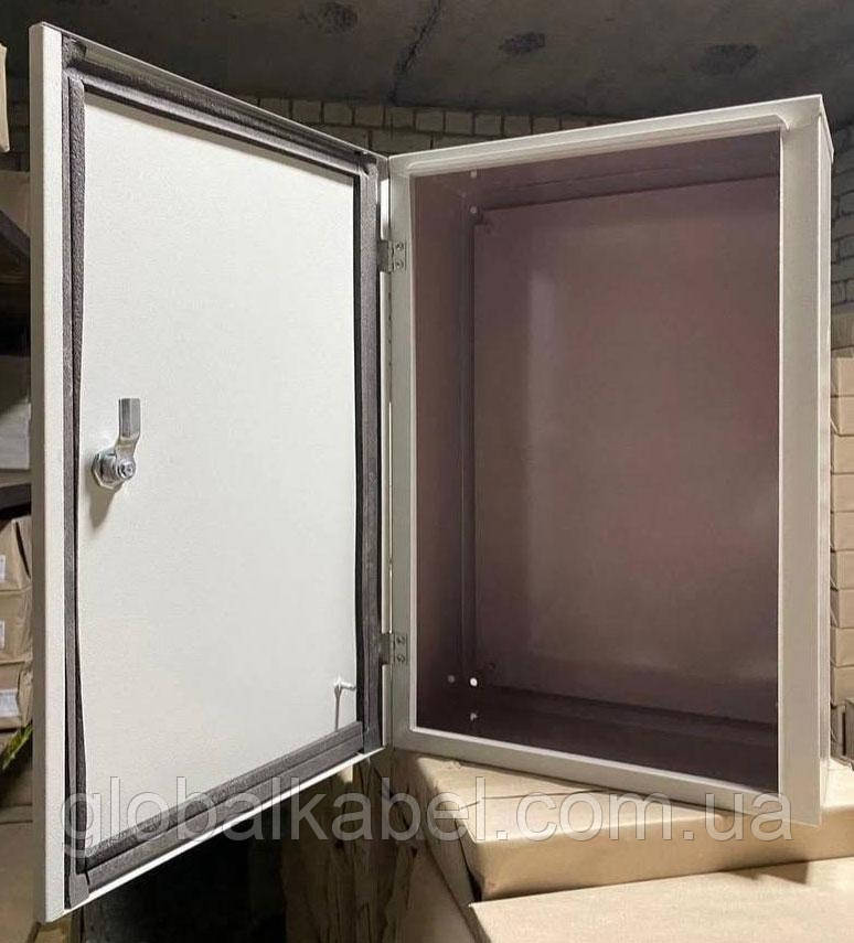 Щит, ящик, бокс монтажний герметичний 600х500х300, метал 0,8 мм IP54 Nova, фото 1