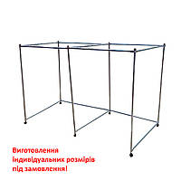 Багатофункціональна ширма на колесах подвійна