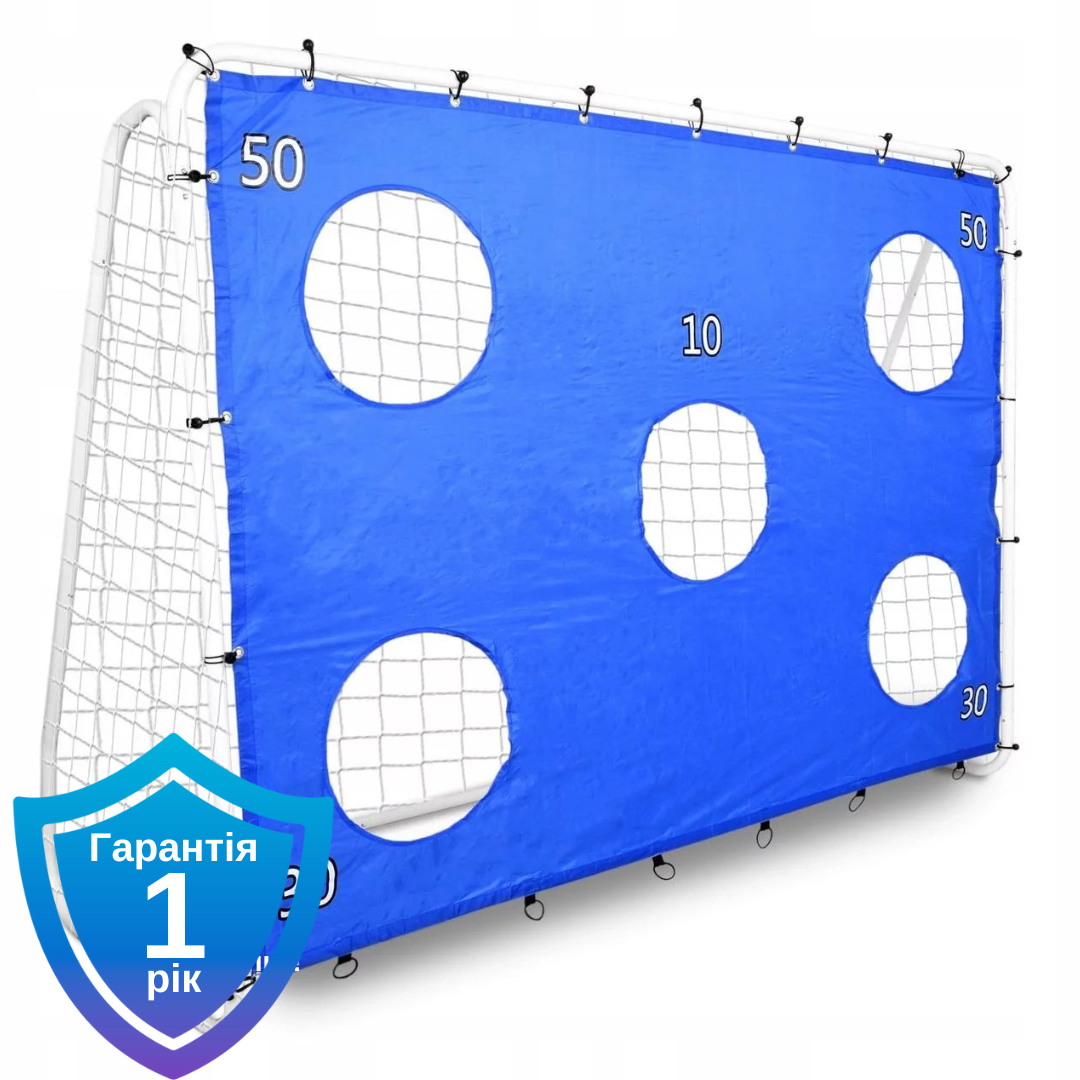 Портативні футбольні ворота GardenLine TIS7420 240х170х85 см.